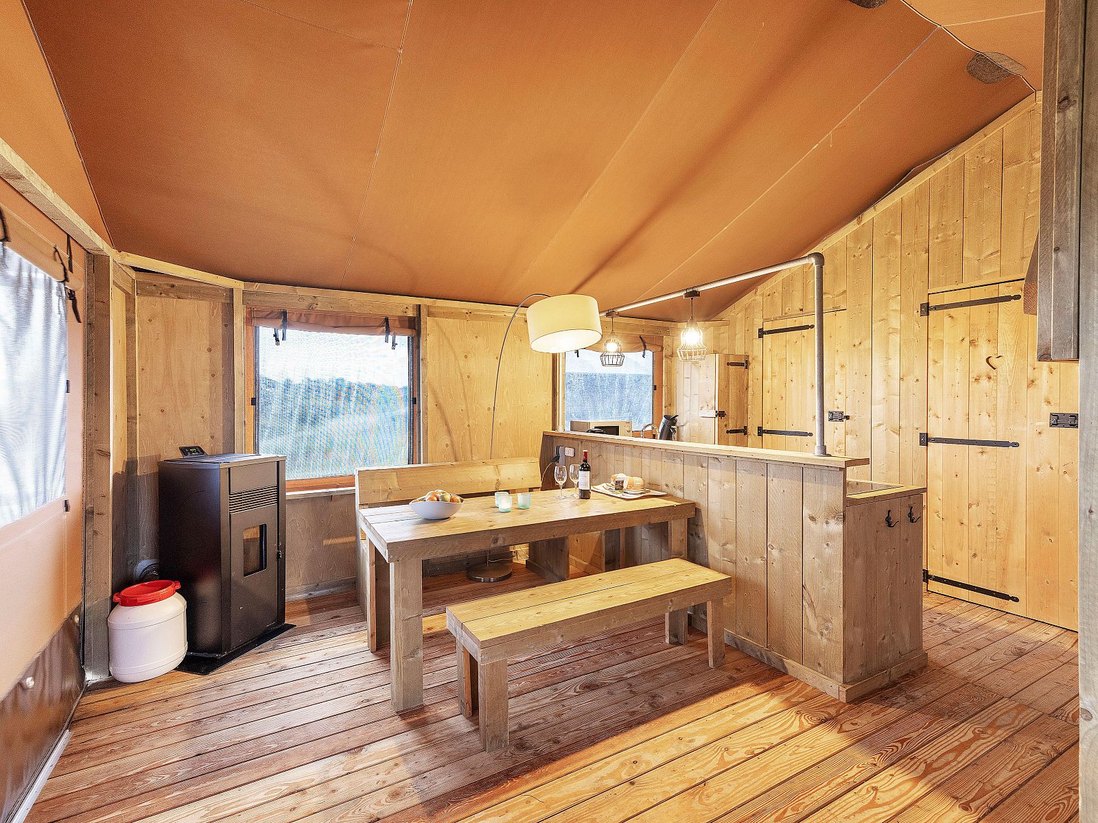 Unterkunft 0101102 - Ferienhaus Texel - Sluftervallei | 6-persoons safaritent | 6ST