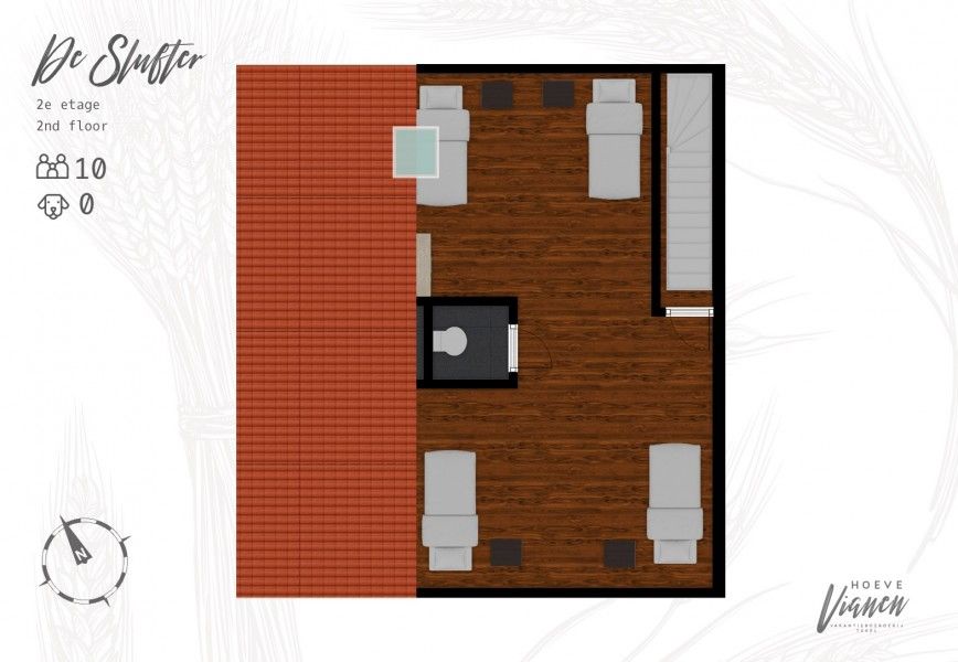 Unterkunft 01011035 - Ferienhaus Texel - Unieke 10 pers. Farm Lodge De Slufter op 'Hoeve Vianen' 