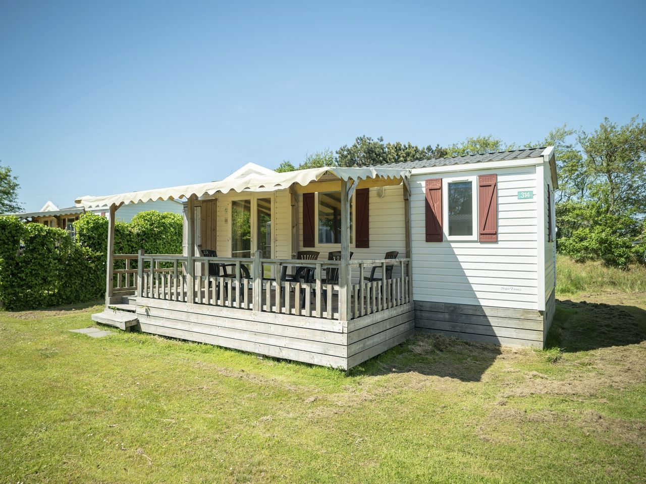 Verblijf 0101120 - Vakantiewoning Texel - Sluftervallei | 4-persoons stacaravan | 4MH