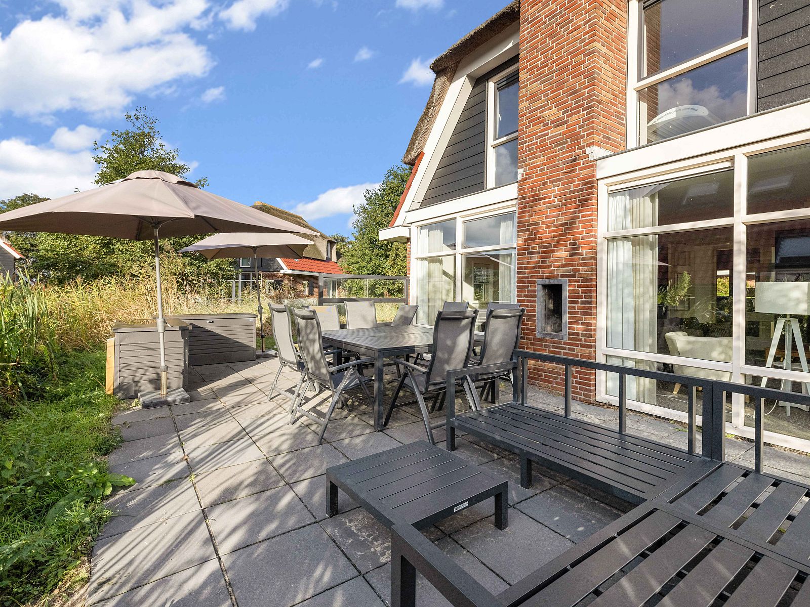 Verblijf 010116 - Bungalow Texel - Sluftervallei | 8-persoons bungalow - Breed toegankelijk | 8