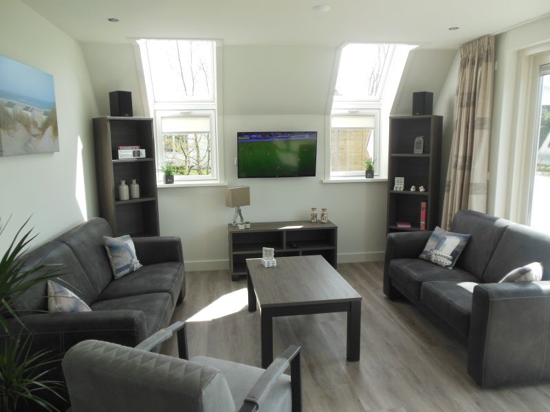 Gezellige woonkamer in Zevenbergen Texel - Bungalow Zevenbergen, De Cocksdorp, Texel.