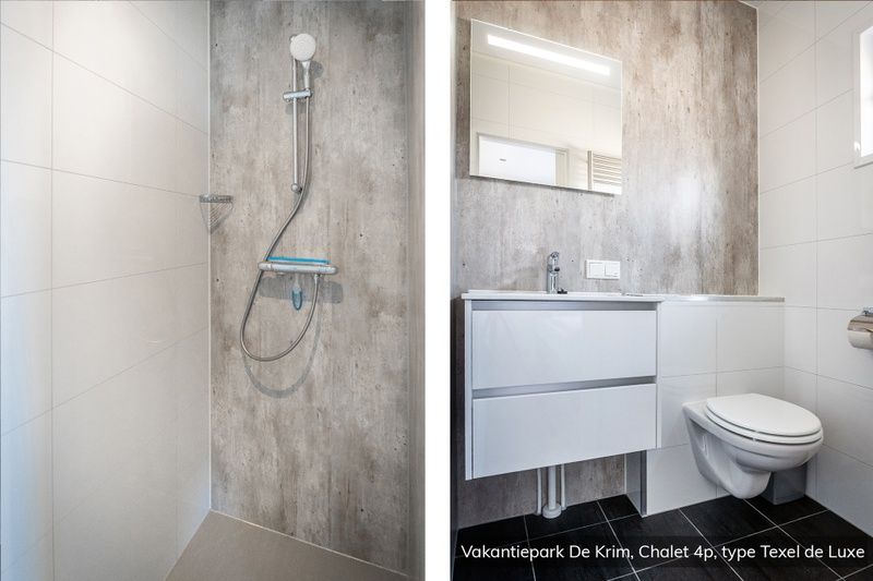 Second bedroom in Chalet type Texel de Luxe in De Cocksdorp, Texel with beach decor.