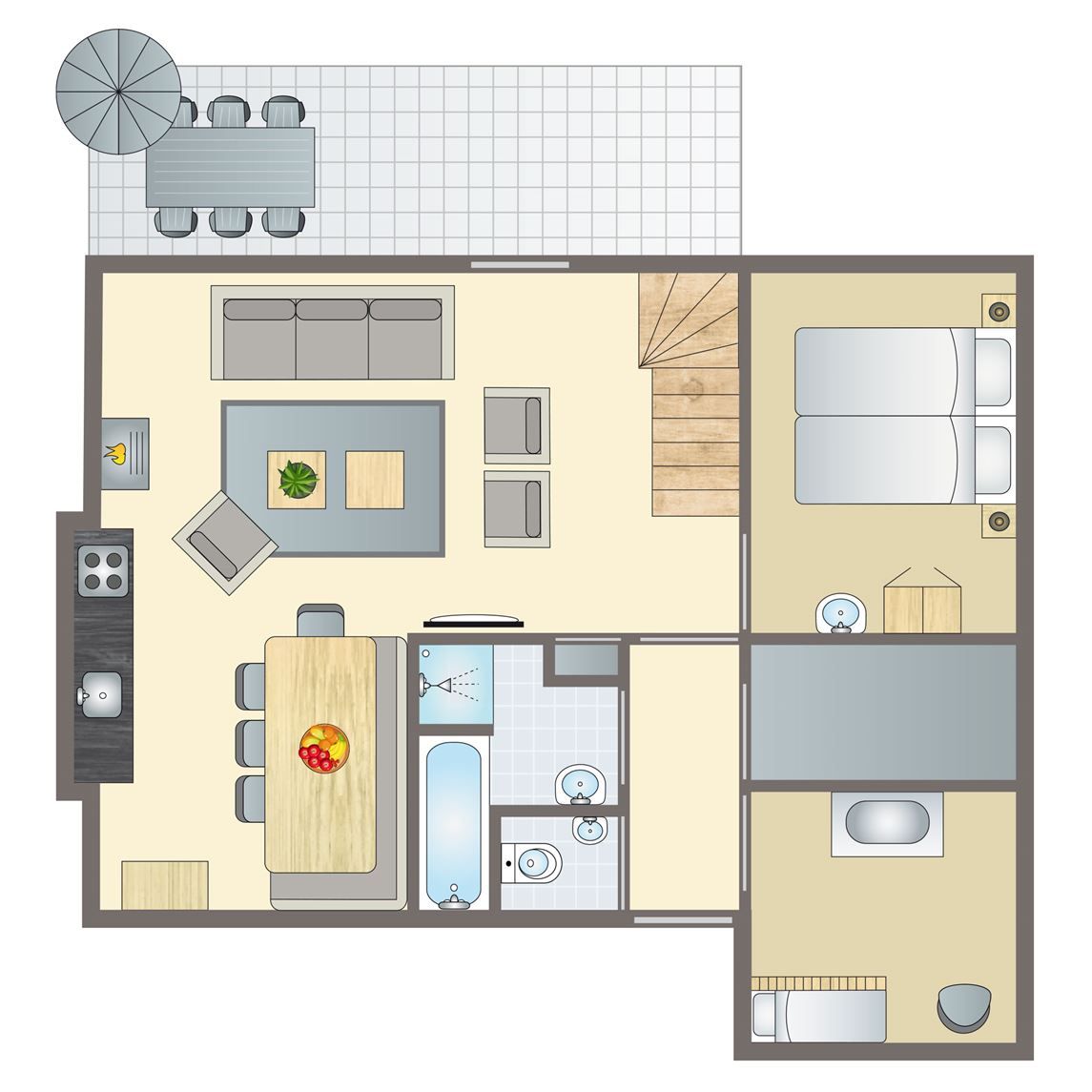 Verblijf 0101372 - Bungalow Texel - Sluftervallei | 6-persoons kinderbungalow | 6CK