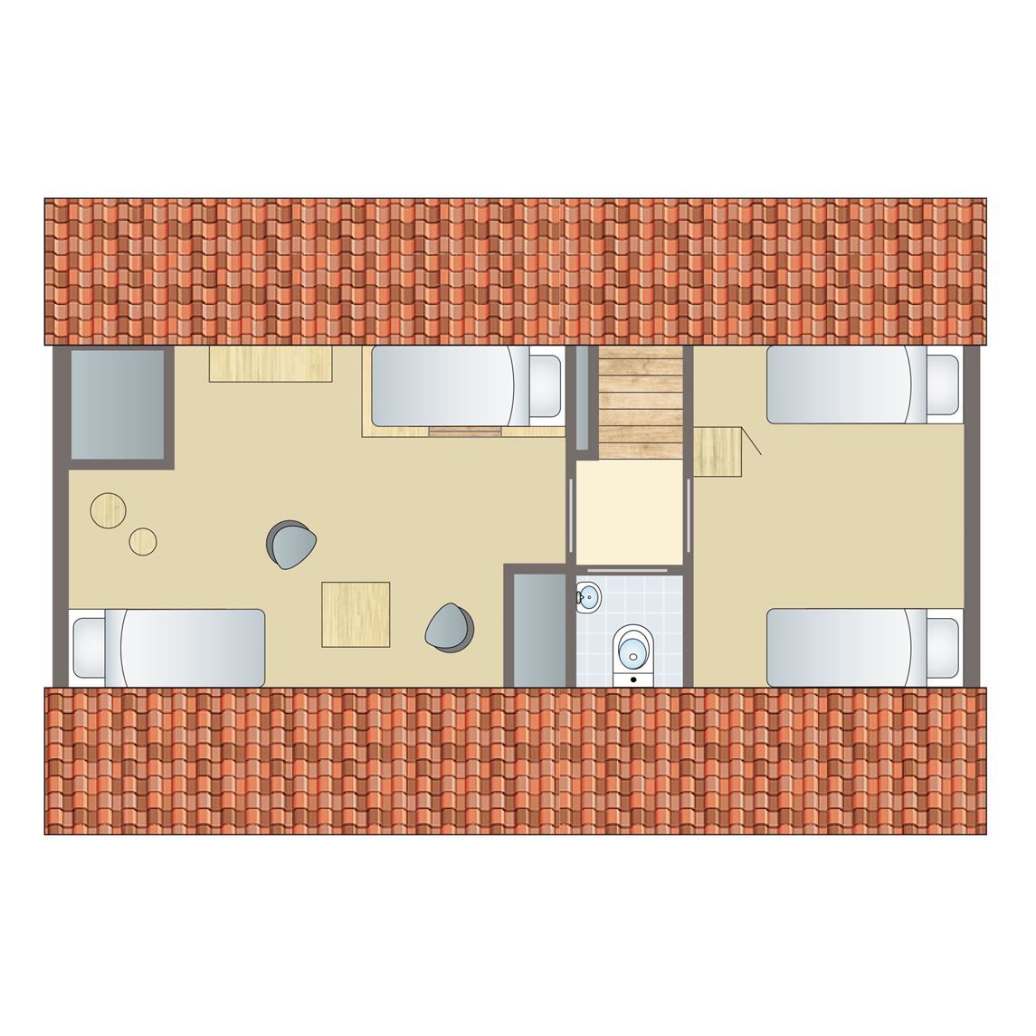 Verblijf 0101372 - Bungalow Texel - Sluftervallei | 6-persoons kinderbungalow | 6CK