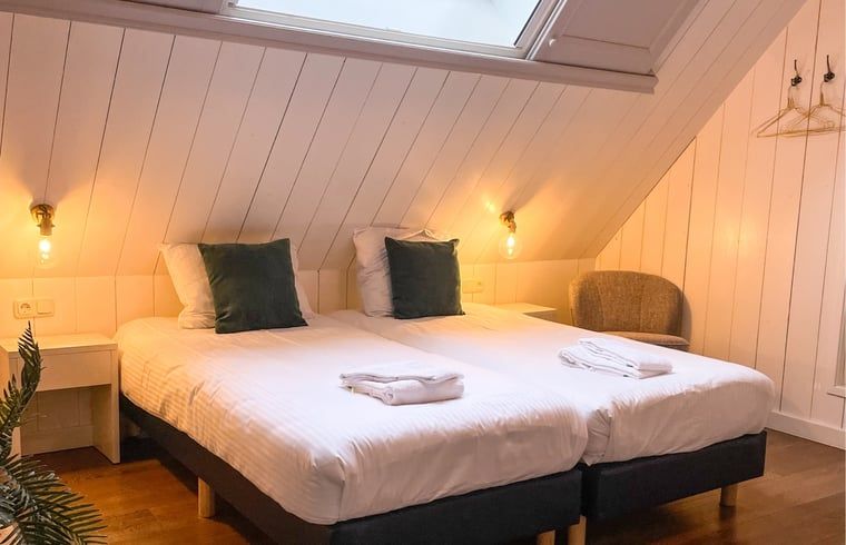 Gezellige tweepersoonskamer in Vakantiehuis in De Cocksdorp, Texel.