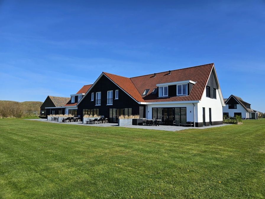 6 persoons vakantiewoning in De Cocksdorp, Texel met ruime buitenruimte en prachtig uitzicht op de Waddeneilanden.