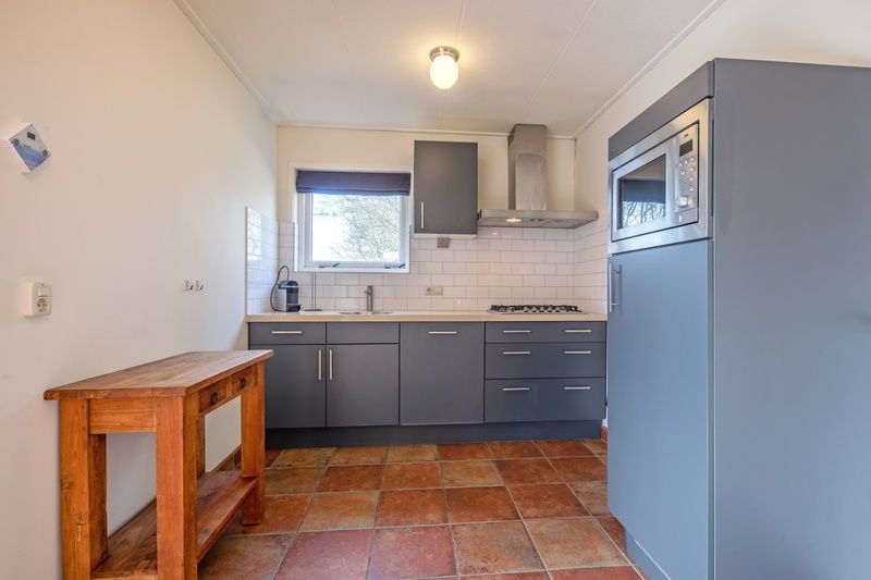 Moderne keuken in De Zonneweelde vakantiehuis, De Koog, Texel met alle voorzieningen.