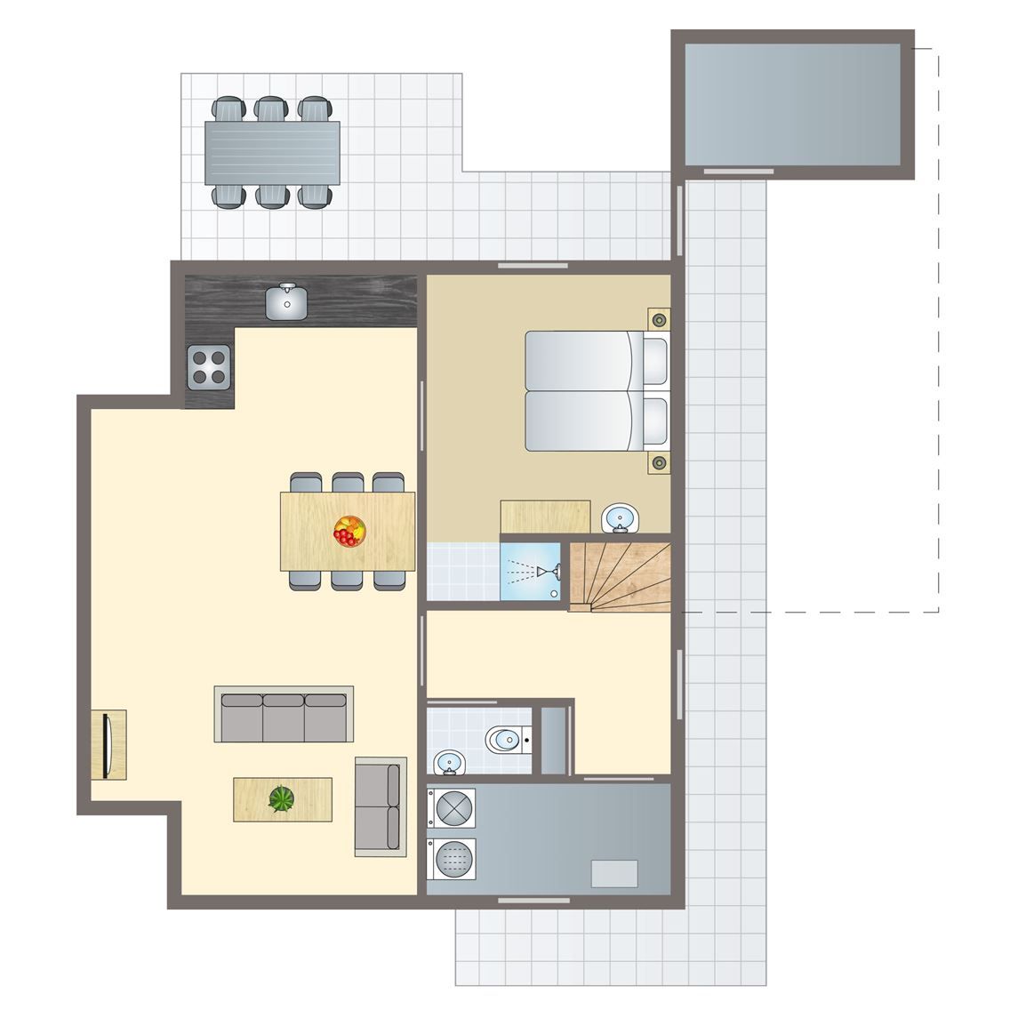 Verblijf 0102372 - Bungalow Texel - Villapark Vogelmient | 6-persoons villa | 6DL