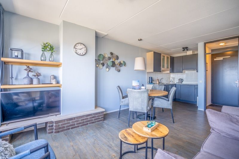 Moderne keuken in Appartement Juliana 156 Zeezicht, De Koog, Texel, met alle benodigde voorzieningen.