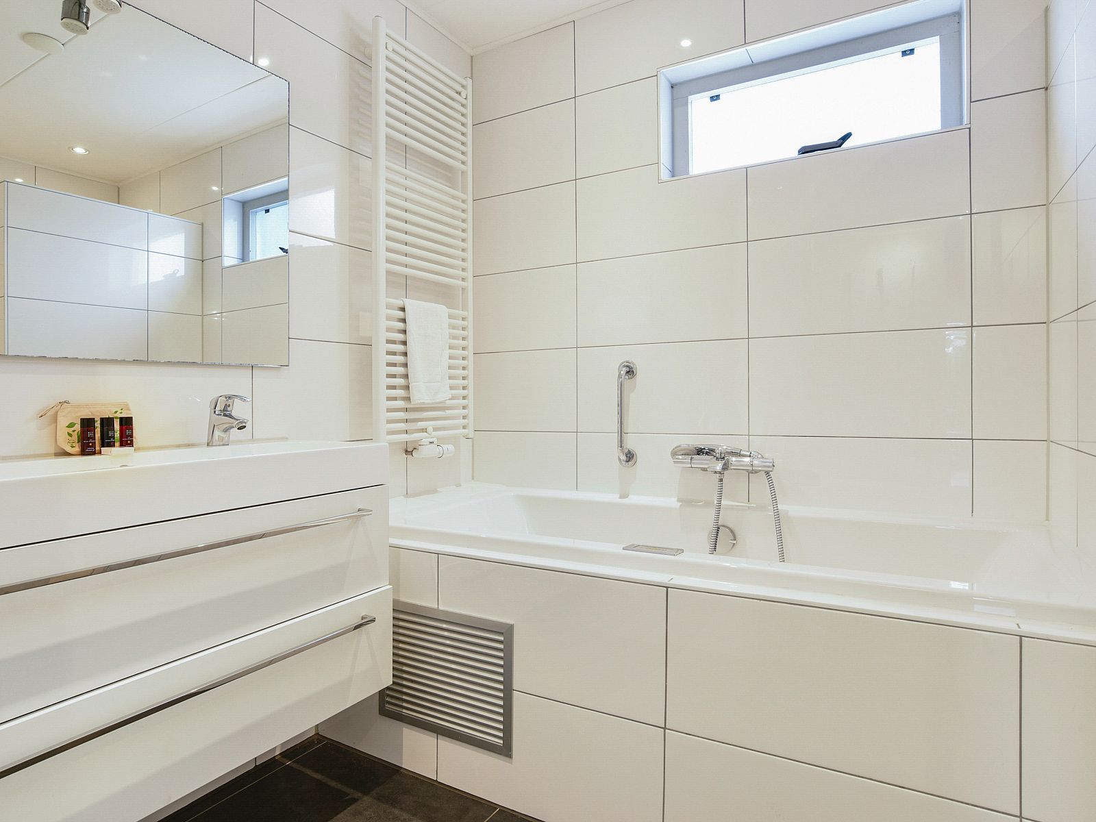 Plan des Obergeschosses der Beach Park Texel 4-Personen-Villa 4B in De Koog.