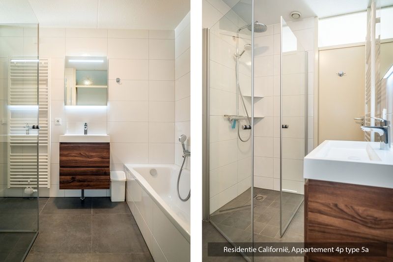 Volledig uitgeruste keuken in Type 5A vakantiehuis, De Koog, Texel met moderne apparatuur.