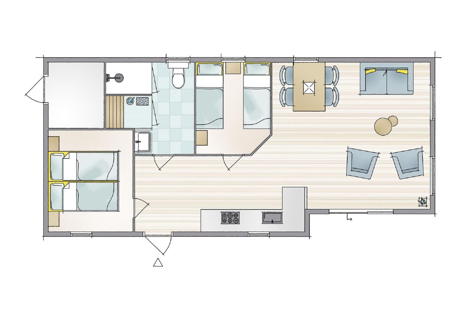 Unterkunft 0105100 - Ferienhaus Texel - «Loodsmansduin 1»