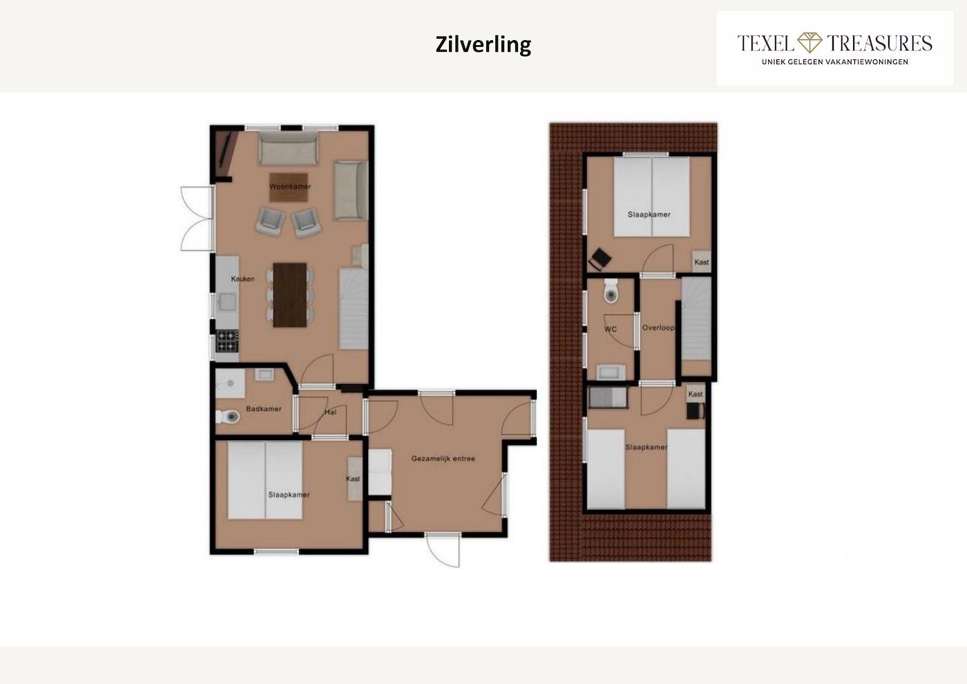 Unterkunft 010620 - Ferienhaus Texel - Zilverling