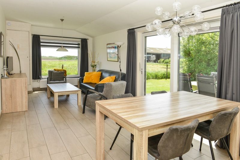 Gemuetliches Wohnzimmer des Ferienhauses 3901 Farmhouse Leiden in Zuid-Eierland, Texel.