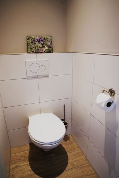 Nette Toilette in Bungalowpark 't Hoogelandt - Bungalow-Texel, De Dennen, Texel, Waddeninseln.