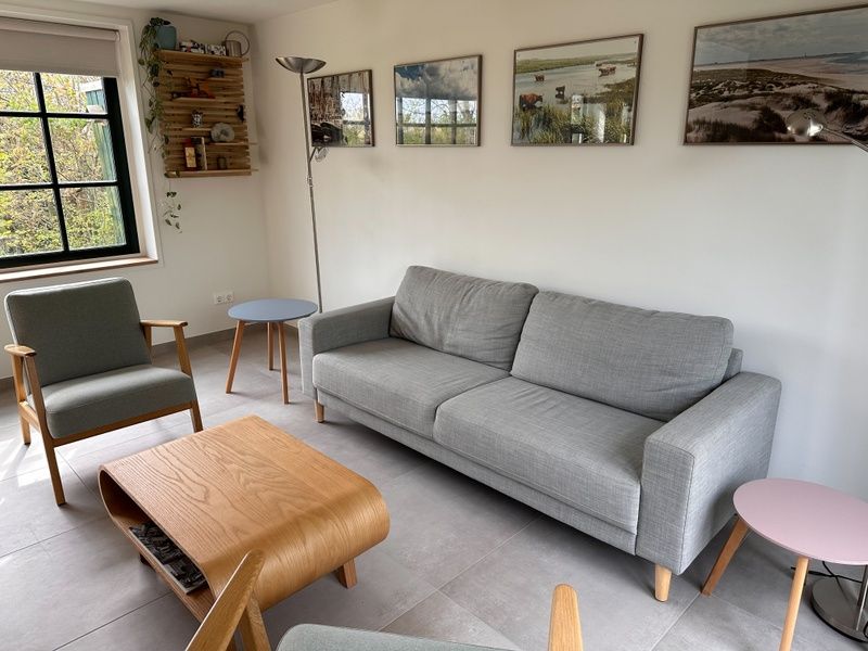 Komfortable Sitzecke in 't Seumerhuussie, Ferienhaus in De Dennen, Texel.