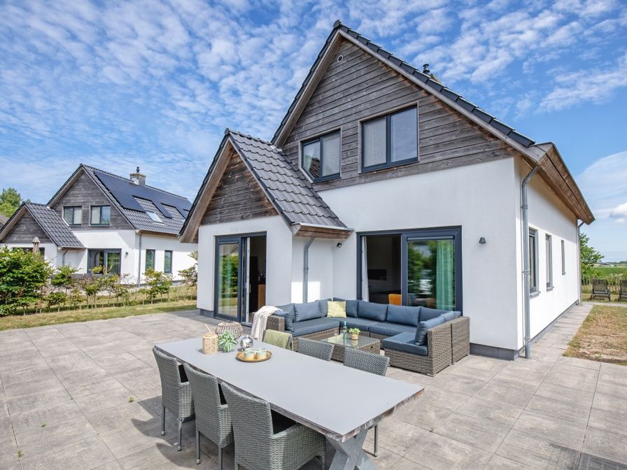 Bungalowpark 't Hoogelandt - De Scholekster mit grosser Terrasse in De Dennen, Texel, Watteninseln.