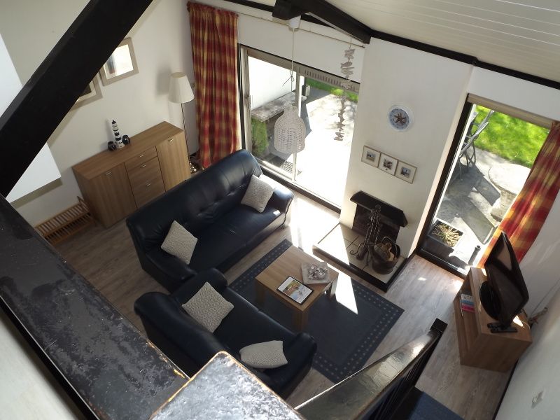 Luftige Aussicht vom Wohnzimmer Ferienhaus Gortersmient 242, Texel.