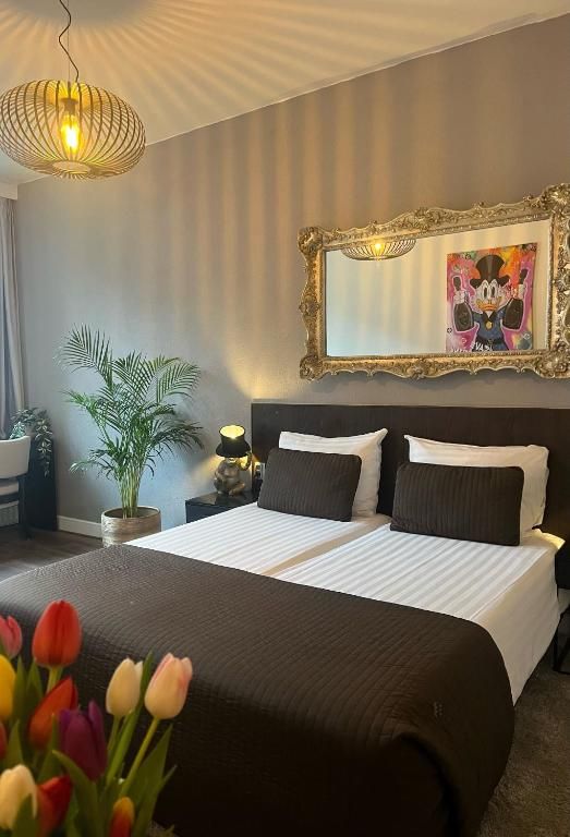 Stilvolles Zimmer im Hotel Orion, Rotterdam eo, modern eingerichtete Ferienwohnung.