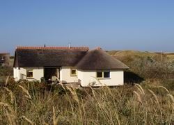 De Ouwe Pol bungalow in Buren, Ameland, omgeven door duinen en natuur op de Waddeneilanden.