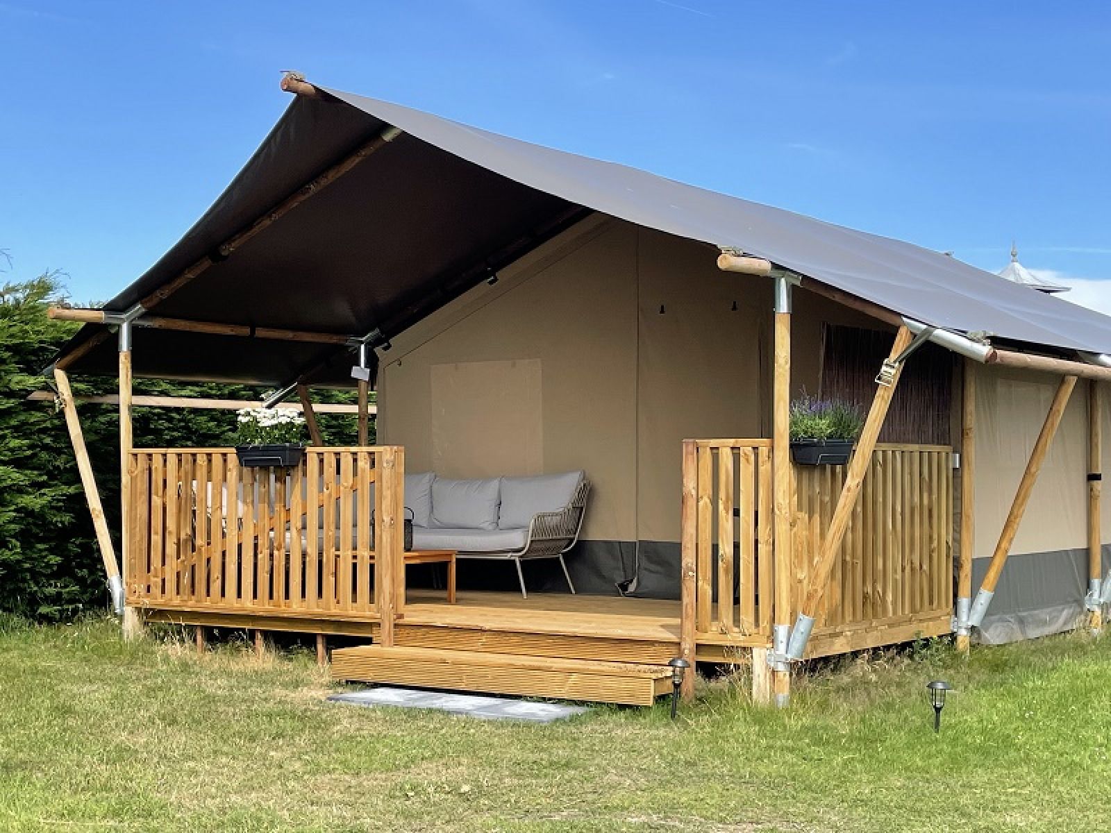 Unterkunft 0403238 - Zelthaus Ameland - Safaritent incl. sanitair