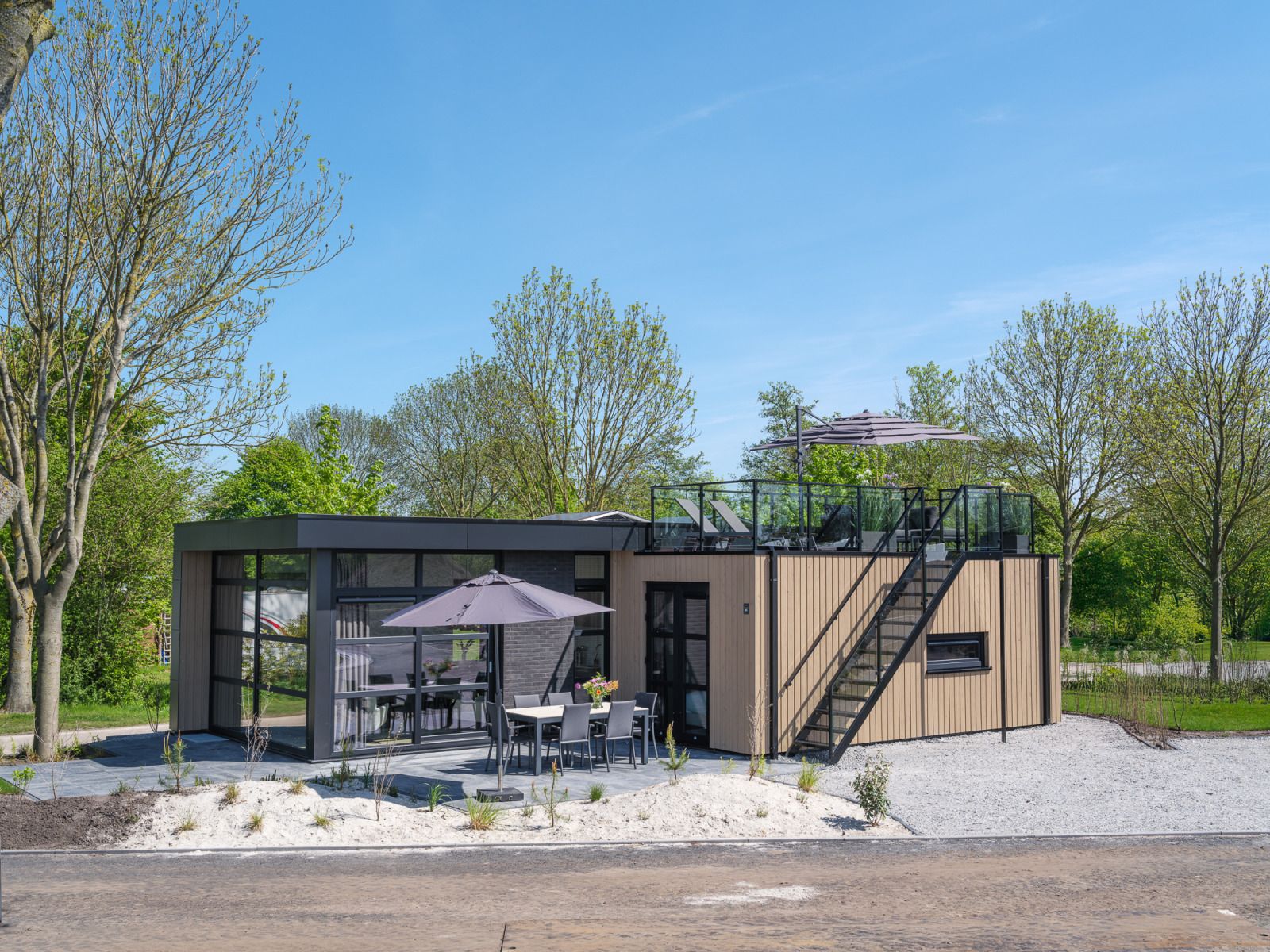 Verblijf 060222 - Vakantiewoning IJsselmeer - Villa L-Meerzicht | Dakterras