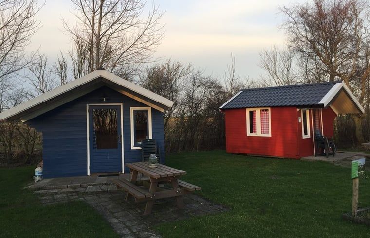 Gemuetliches Ferienhaus in Workum, Ferienhaus am IJsselmeer mit charmanten Holzhaeuschen und gruenem Garten fuer einen entspannten Aufenthalt.