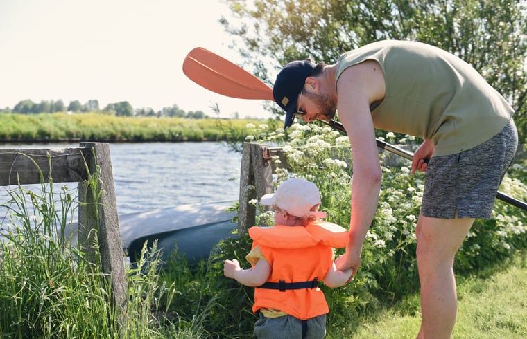 Gezinsactiviteiten bij Huisje in Echtenerbrug, vakantiehuis in de Friese meren, Tjeukemeer.