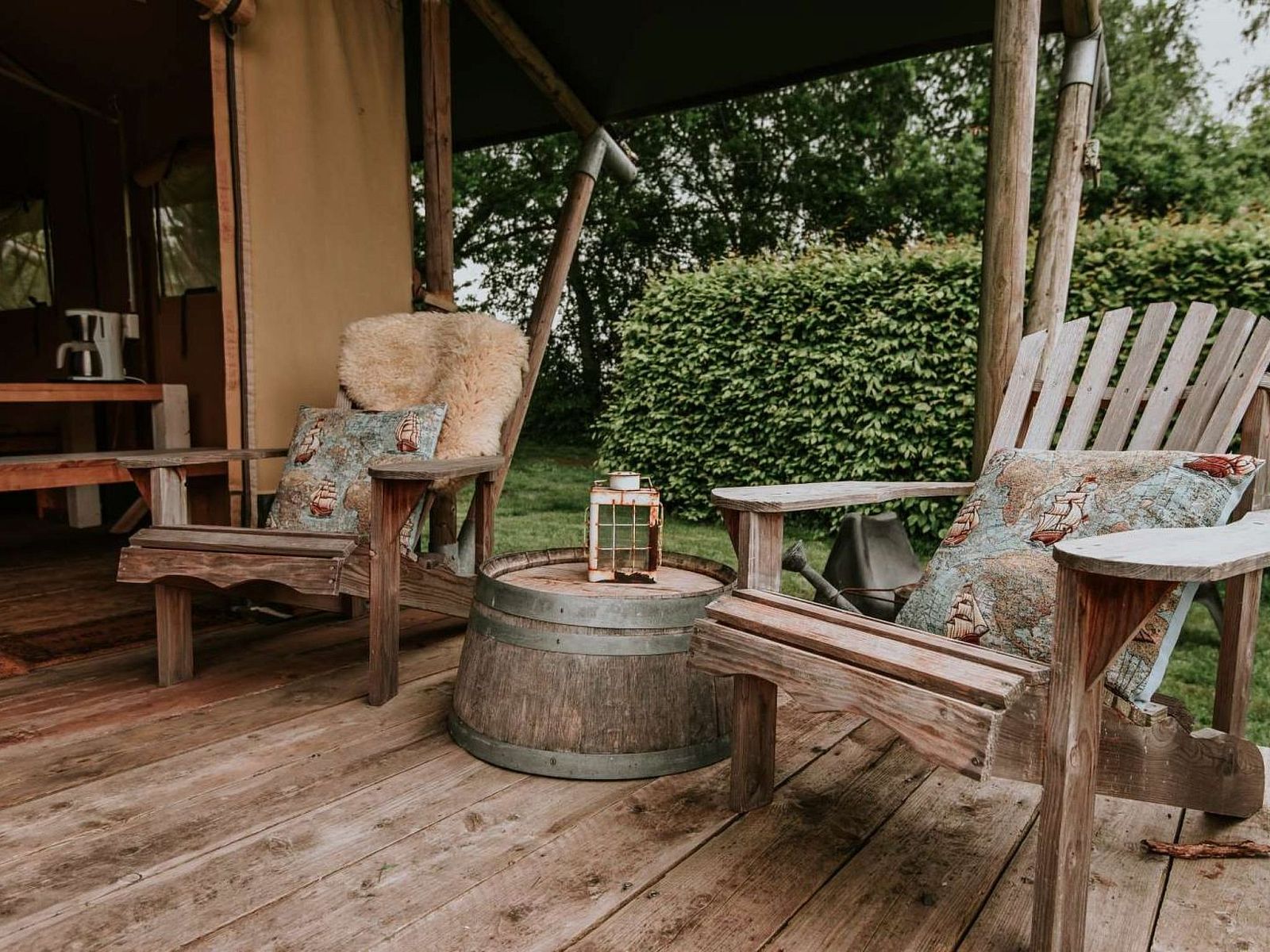 Verblijf 100220 - Vakantiewoning Tjeukemeer - Vakantiehuis Kampari - Luxe Safaritent - Titanic