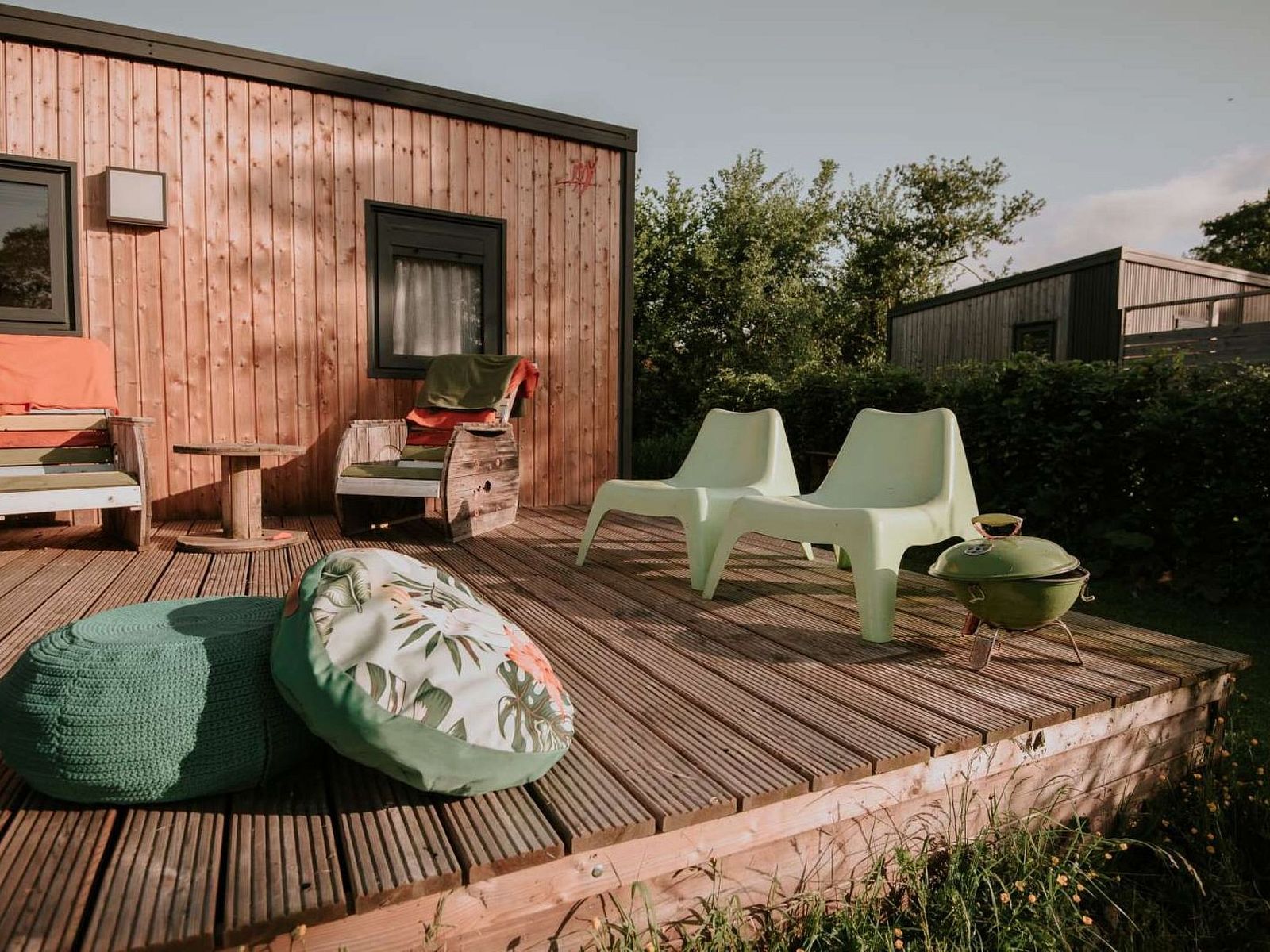 Verblijf 100222 - Vakantiewoning Tjeukemeer - Vakantiehuis Kampari - Tiny House - Bosk