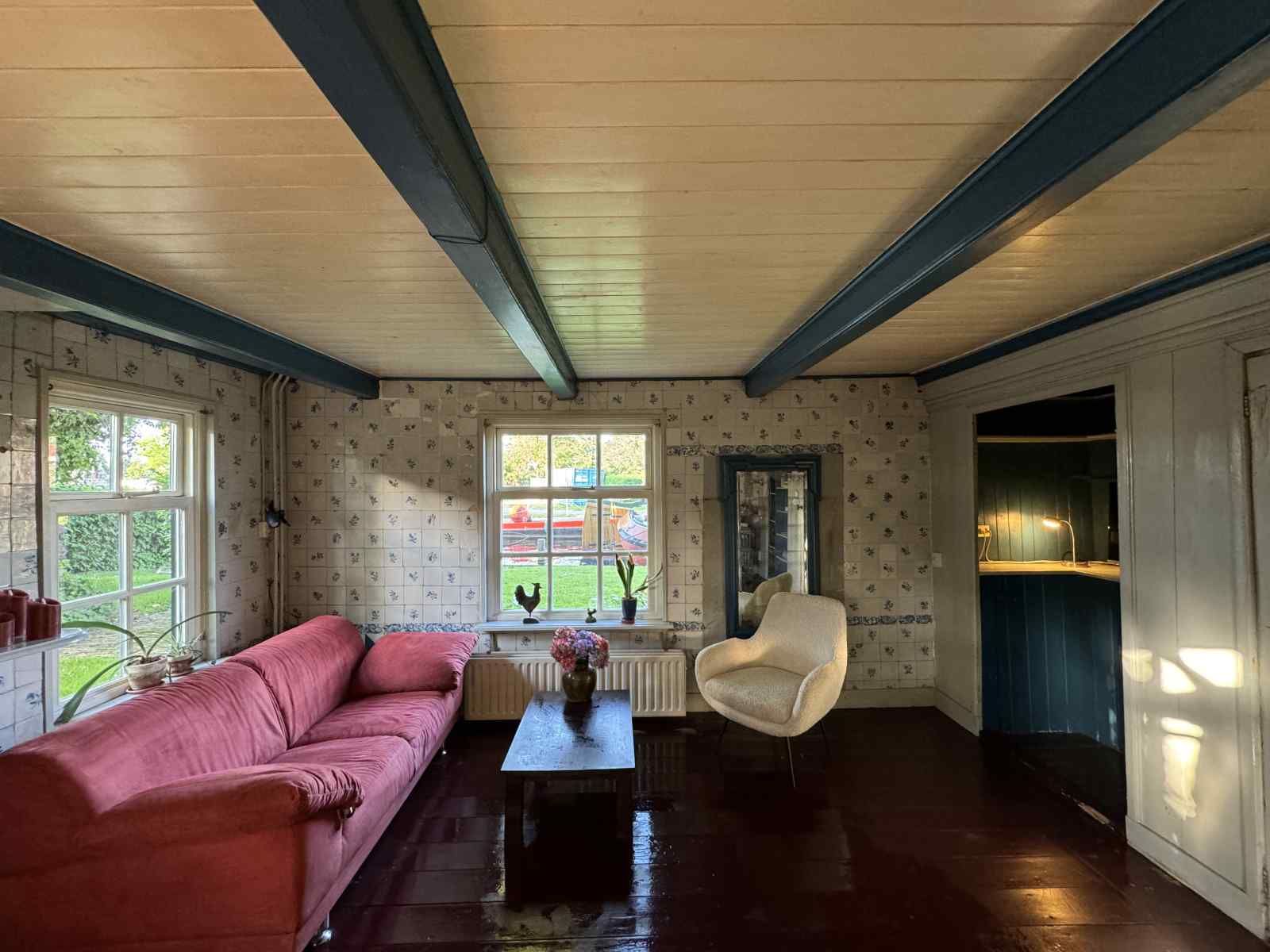 Blumen im Ferienhaus FR421 in Terherne, Sneekermeer, Friesische Seen.