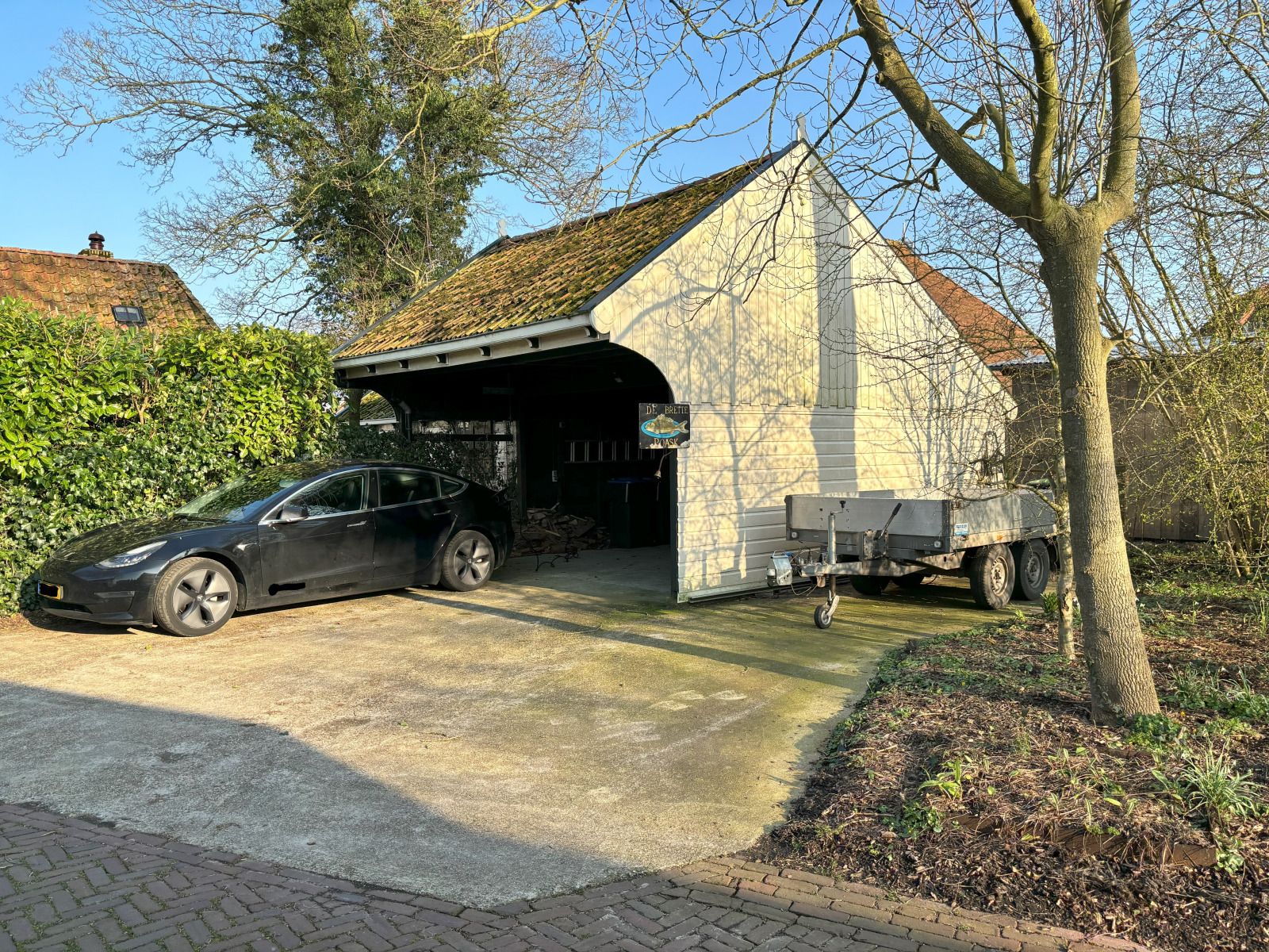 Ferienhaus FR421 in Terherne mit Blick auf das Sneekermeer.
