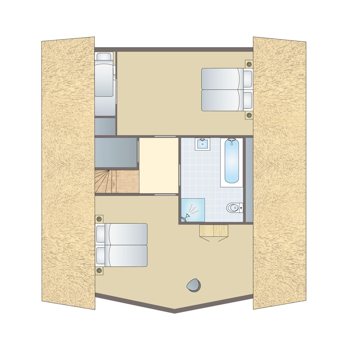 Unterkunft 120247 - Bungalow Sneekermeer - Waterpark Terherne | 6-8-persoons waterwoning - Buitenvaart 