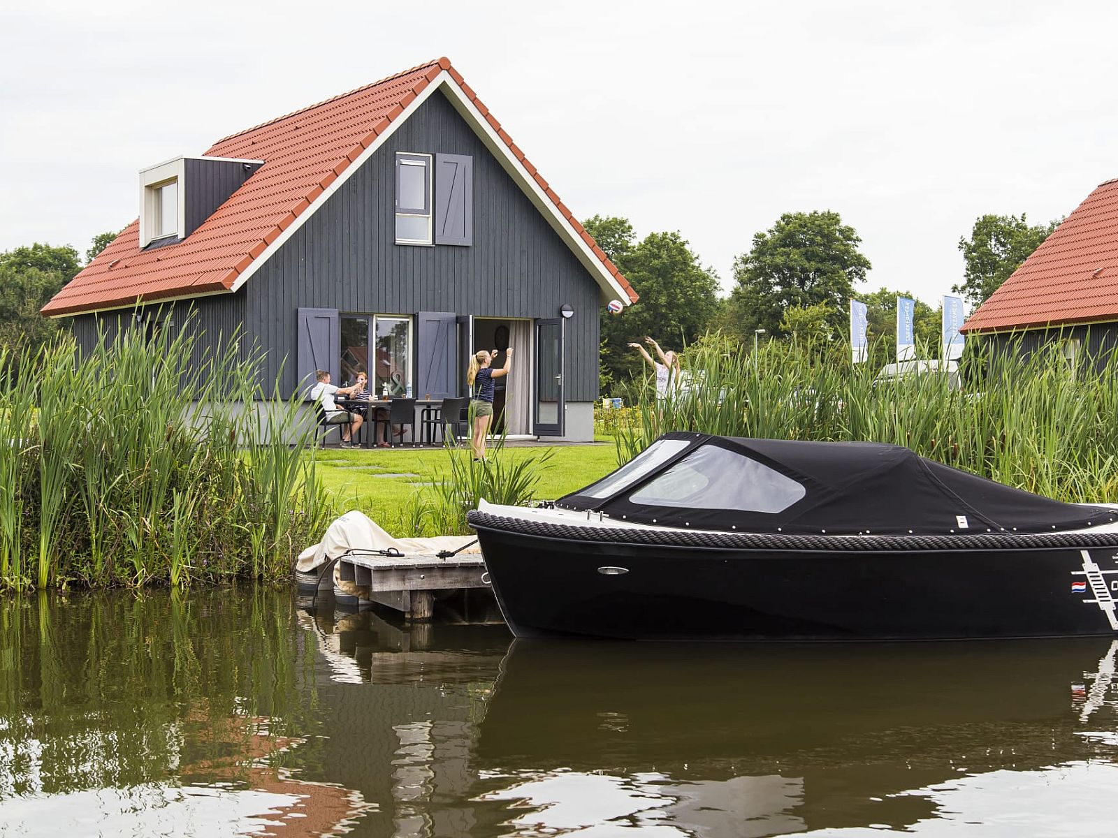 Unterkunft 120725 - Ferienhaus Sneekermeer - 6p. Luxe waterwoning de Zomertaling