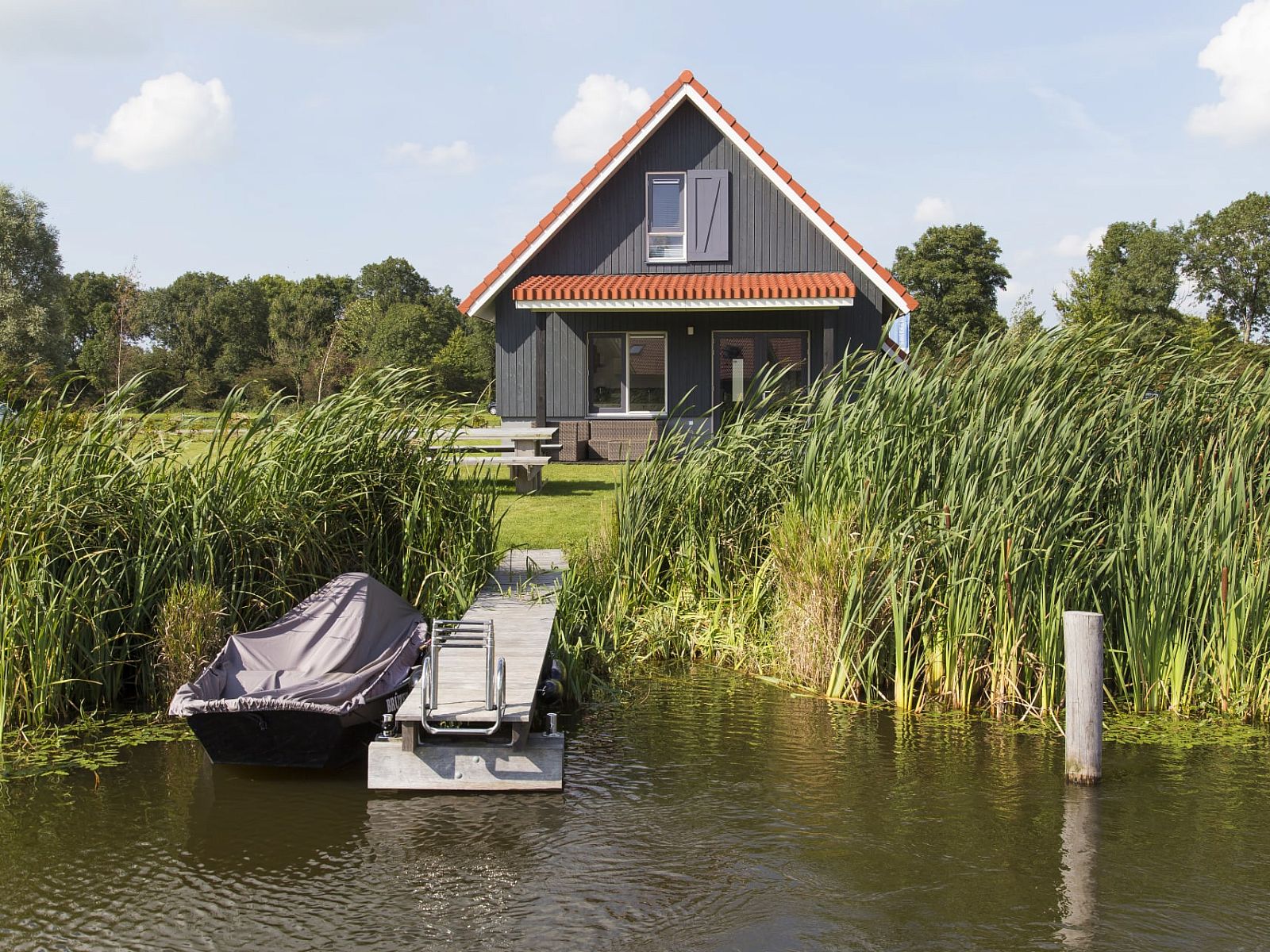 Unterkunft 120725 - Ferienhaus Sneekermeer - 6p. Luxe waterwoning de Zomertaling