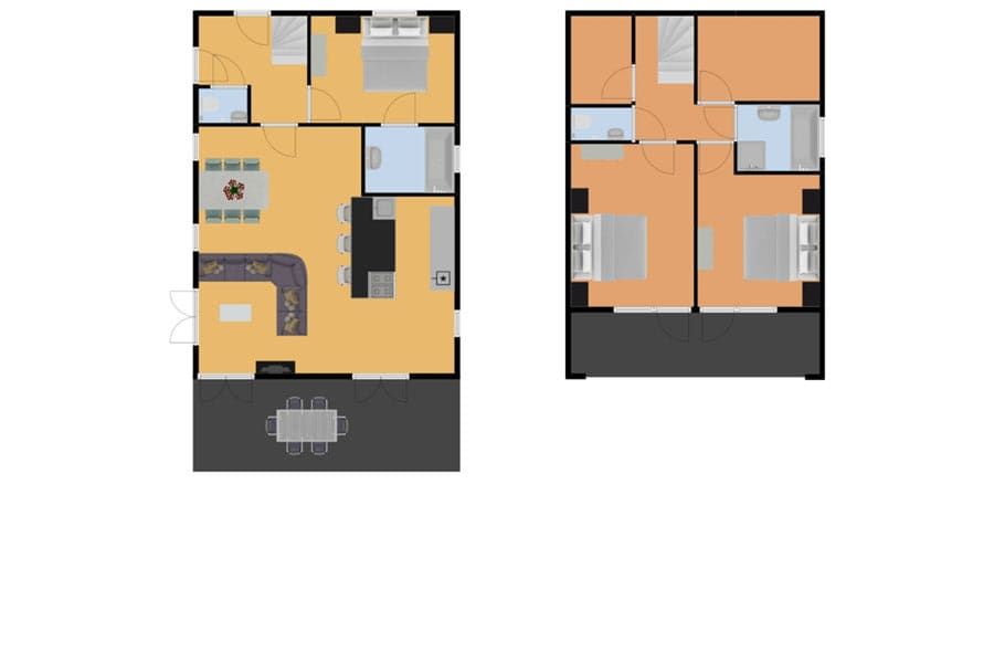 Guest house 120743 - Holiday property Sneekermeer - Villa de Goudplevier - 6 persoons villa met serre