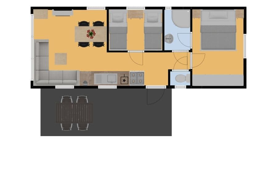 Verblijf 120750 - Stacaravan Sneekermeer - Mobil Home de Stern