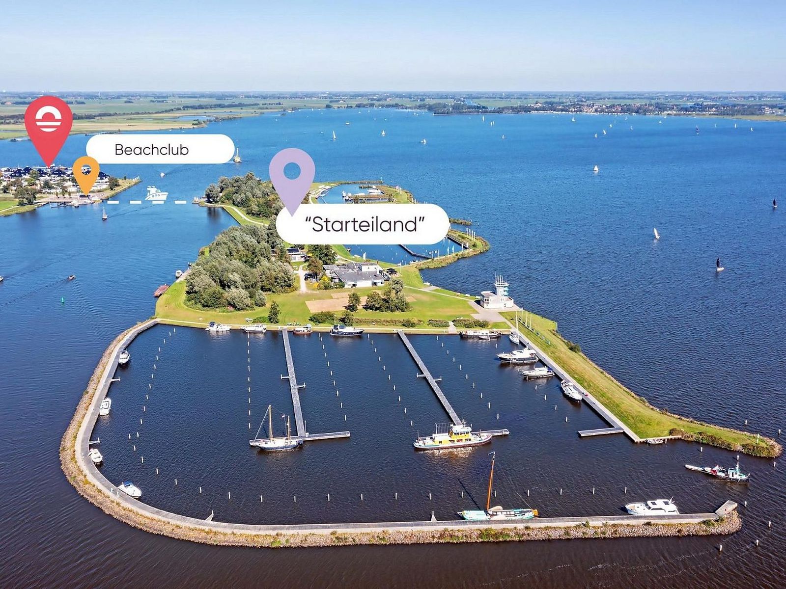 Guest house 120753 - Holiday property Sneekermeer - Vakantiehuis Boatique Sneek