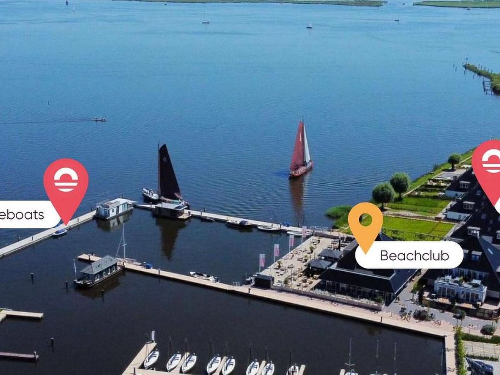 Guest house 120763 - Holiday property Sneekermeer - Vakantiehuis HouseBoat MeerRand