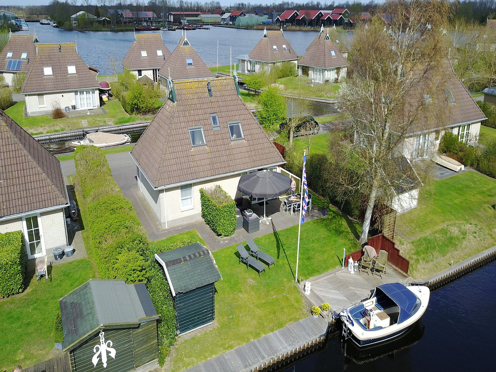 Unterkunft 140143 - Ferienhaus Princehof/Alde feanen - Wellness aan het Water in Eernewolde
