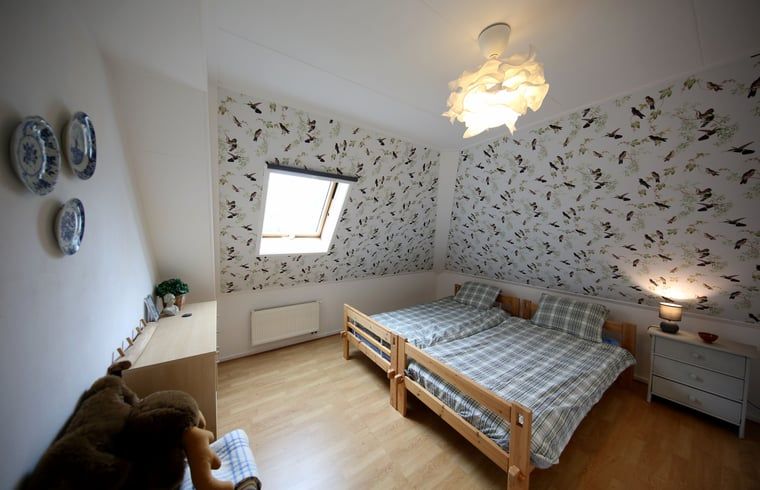 Zweites Schlafzimmer im Ferienhaus in De Veenhoop, komfortables Ferienhaus in Princehof.