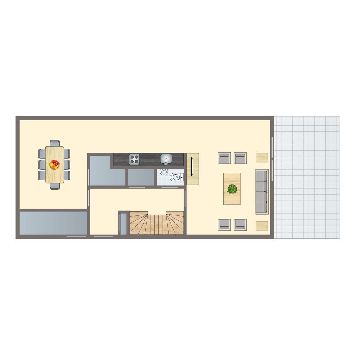 Guest house 1605168 - Bungalow Lauwersmeer - Esonstad | 8-persoons woning | 8E3