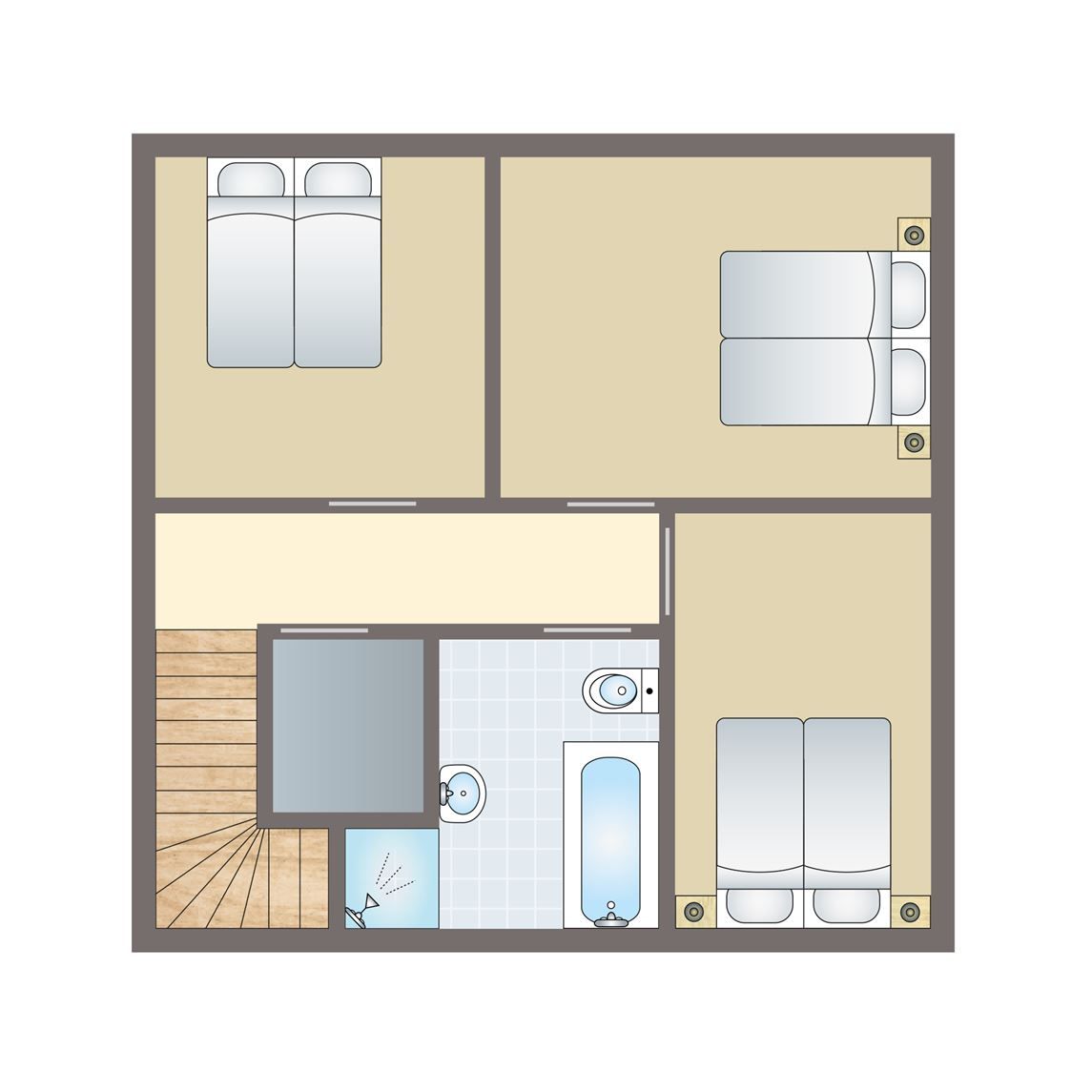 Unterkunft 1605195 - Bungalow Lauwersmeer - Esonstad | 6-persoons woning | 6L2