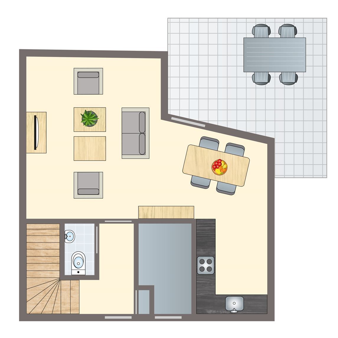 Unterkunft 1605196 - Bungalow Lauwersmeer - Esonstad | 4-persoons woning | 4L2