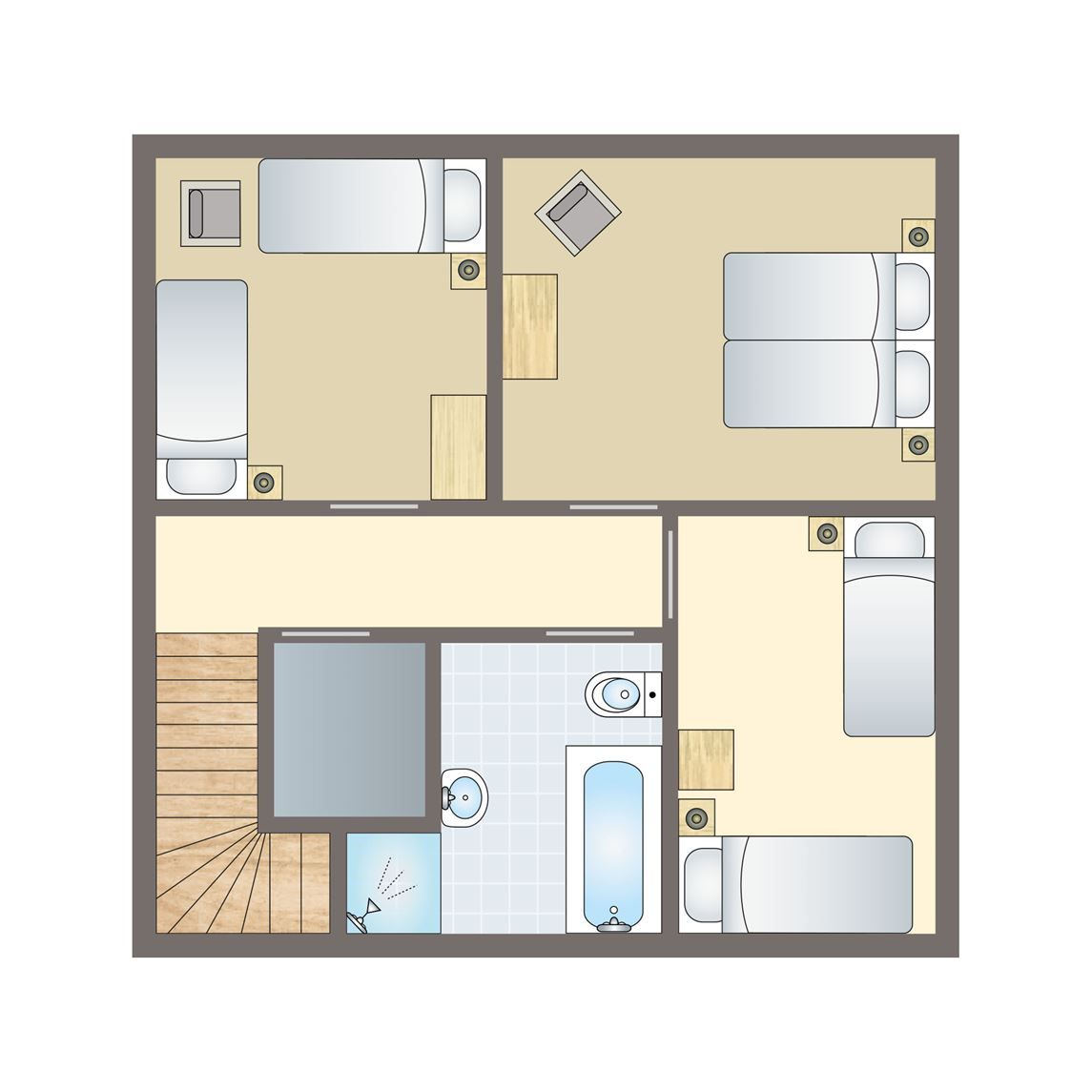 Unterkunft 1605208 - Bungalow Lauwersmeer - Esonstad | 6-persoons woning - Rietwoning | 6D3