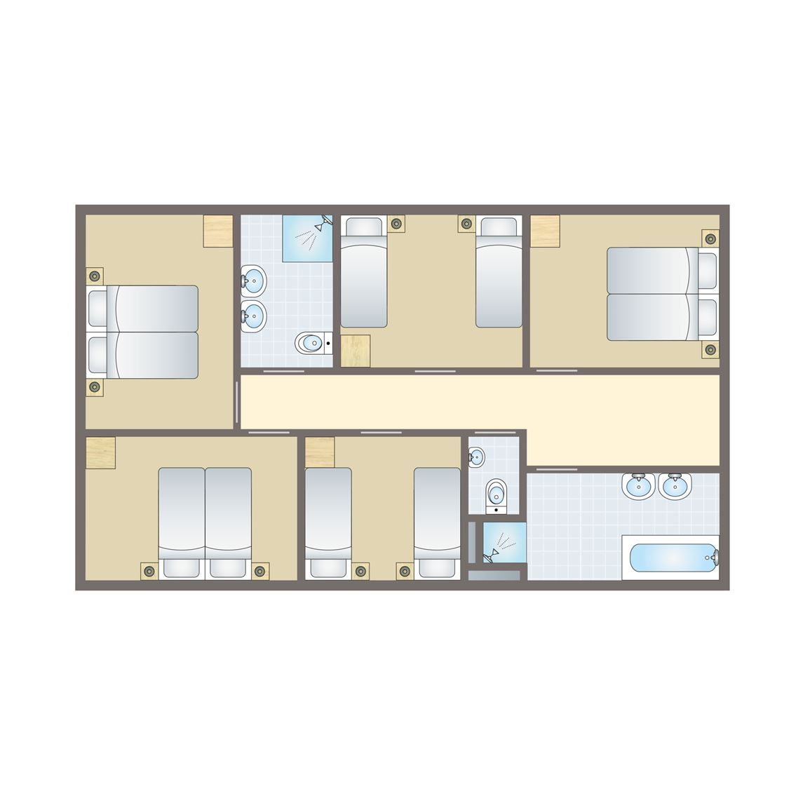 Unterkunft 1605232 - Bungalow Lauwersmeer - Esonstad | 10-persoons woning | 10F2