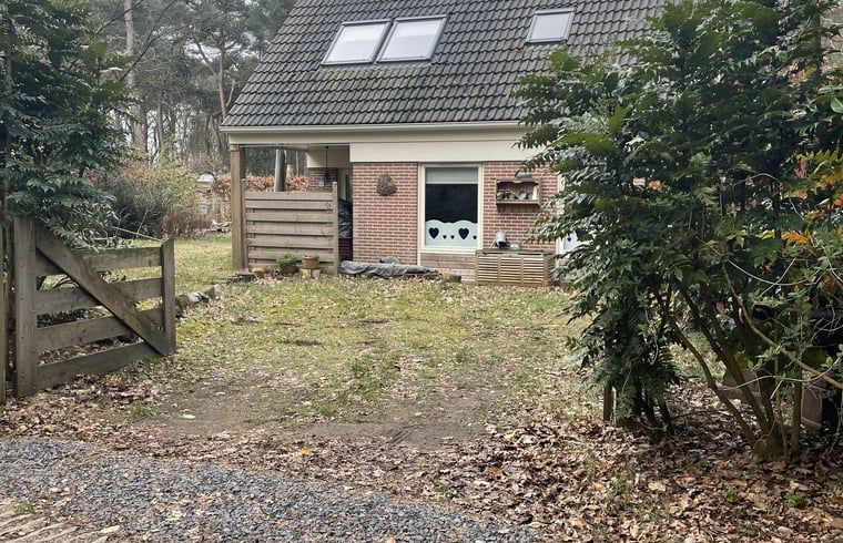 Voorkant van Vakantiehuis in Spier, een uitnodigende vakantiewoning in Midden Drenthe.