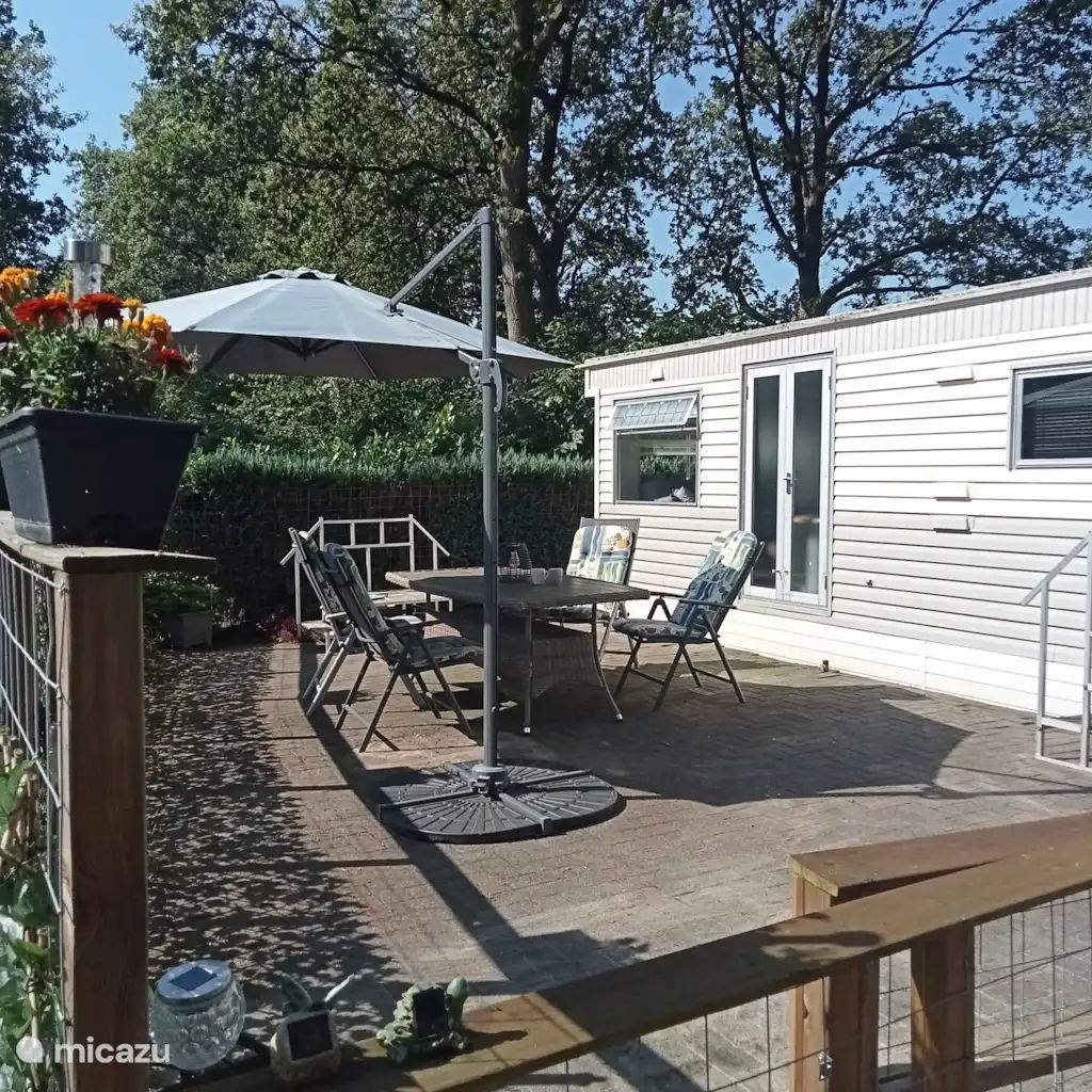 Verblijf 170431 - Stacaravan Midden Drenthe - Knusse gezellige Stacaravan Banjer