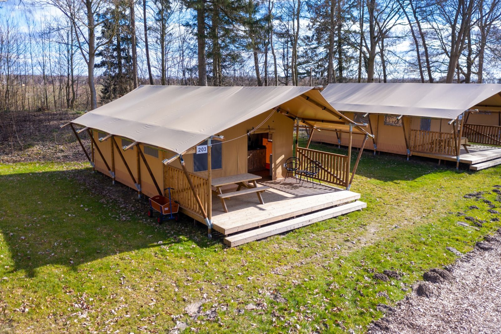 Unterkunft 171010 - Zelthaus Midden Drenthe - «Hunzepark 15»