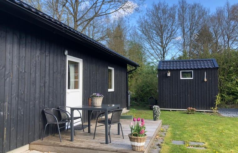 Vakantiehuis in Gasselte met terras, omgeven door natuur in Midden Drenthe, ideaal voor een ontspannen verblijf in Drenthe.